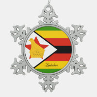 Zimbabwe snowflake, Zimbabwe Flag