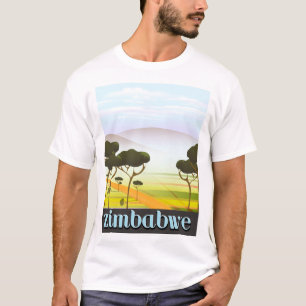 Zimbabwe vacation travel poster T-Shirt