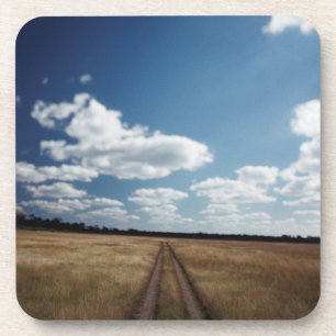 Zimbabwe, View of road near Linkwasha Airstrip 1 Coaster