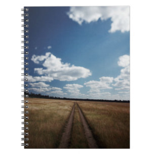 Zimbabwe, View of road near Linkwasha Airstrip 1 Notebook