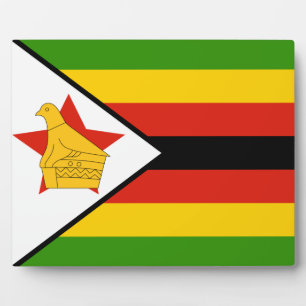 Zimbabwe – Zimbabwean Flag Plaque