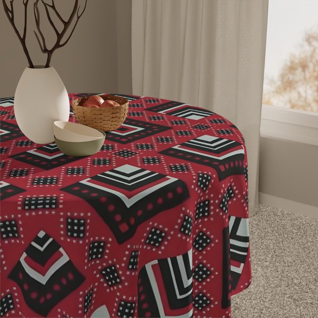 Zimbabwean Traditional Jira reRetso African Print  Tablecloth (Zimbabwean Traditional Jira reRetso African Print Tablecloth)