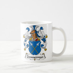Zimmerman Family Crest Coffee Mug