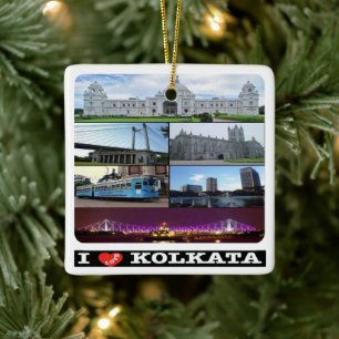 zIN004 KOLKATA, India, Asia, Ceramic Ornament