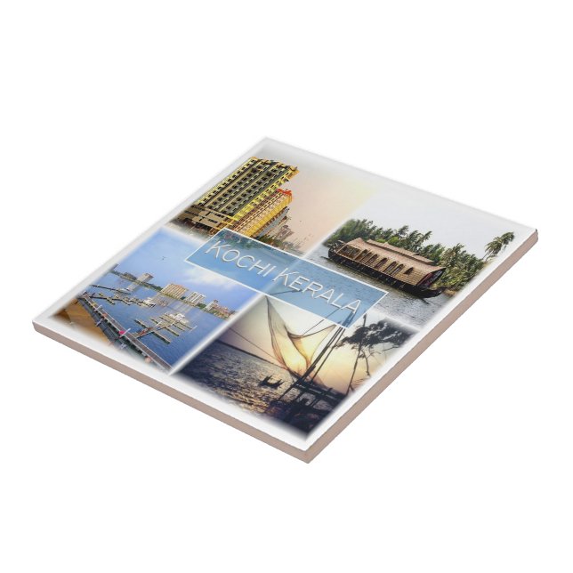 zIN008  KOCHI COCHIN KERALA, India, Asia, Tile (Side)