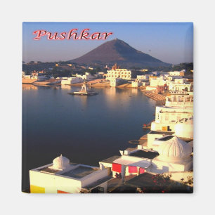zIN018 PUSHKAR LAKE, India, Asia, Fridge Magnet