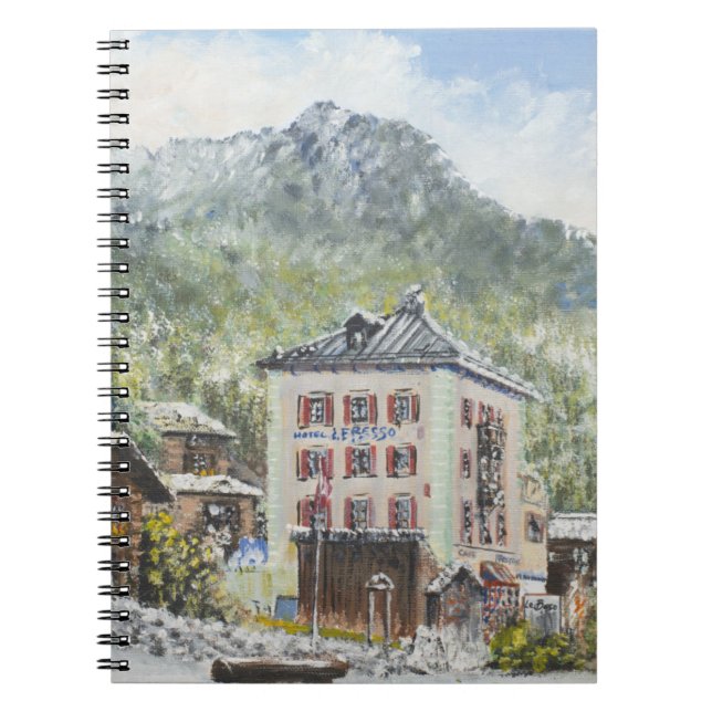 Zinal Switzerland. 2007 Notebook (Front)