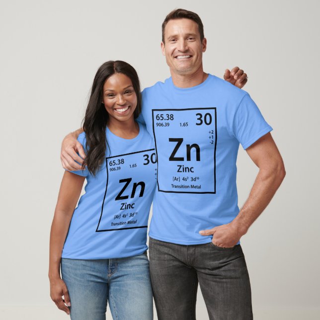 Zinc Element (black) T-Shirt (Unisex)