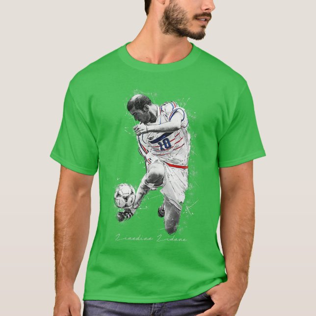 Zinedine Zidane T-Shirt (Front)