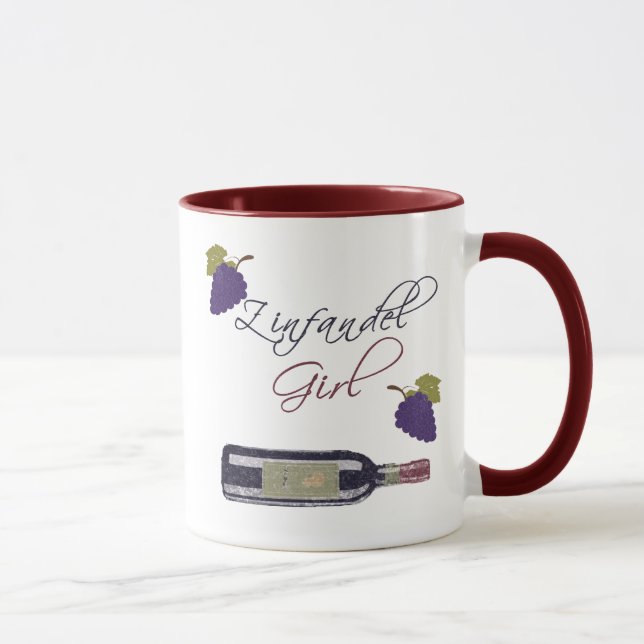 Zinfandel Girl Mug (Right)