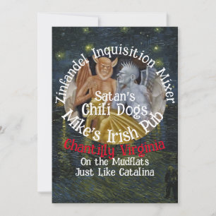 Zinfandel Inquisition Mixer Chantilly Virginia Invitation