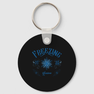 Zing Season - I'm Cold 24_7 Literally Zing Winter Key Ring