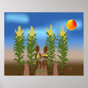 Zinglees ~ Corn Poster