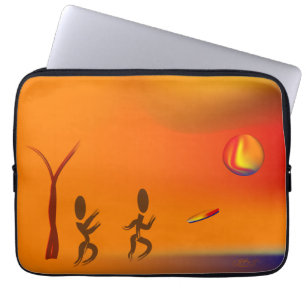 Zinglees ~ Disc Chase Laptop Sleeve