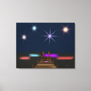 Zinglees ~ July Canvas Print