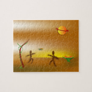 Zinglees ~ Landed Jigsaw Puzzle