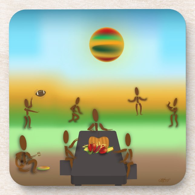 Zinglees ~ November Coaster (Front)