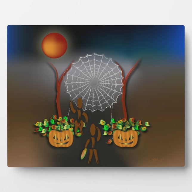 Zinglees ~ October Plaque (Front)