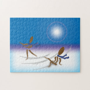 Zinglee's ~ On Ice Jigsaw Puzzle