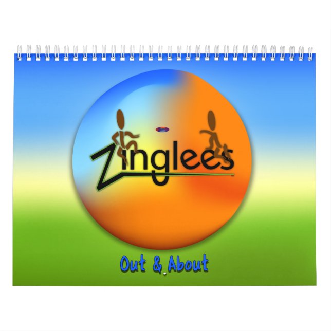 Zinglees ~ Out & About Calendar (Cover)