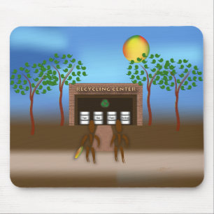 Zinglees ~ Recycling Mouse Mat