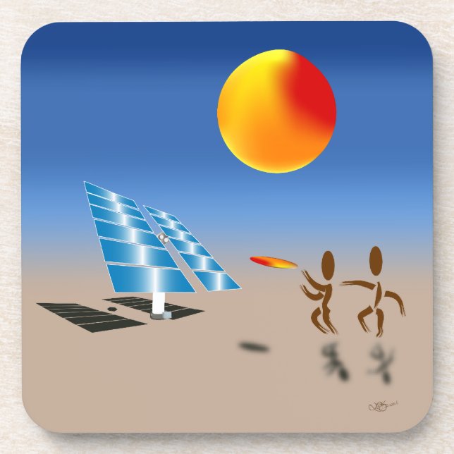 Zinglees ~ Solar Energy Coaster (Front)