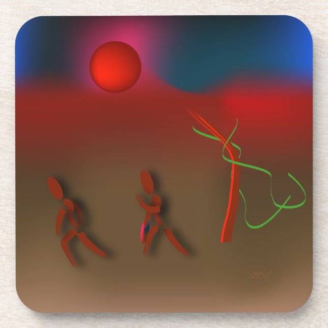 Zinglees ~ Stormy Coaster (Front)