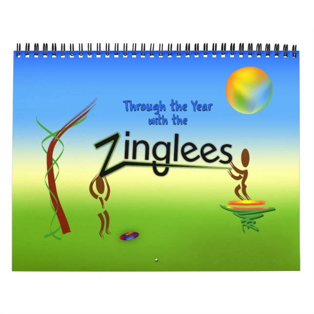 Zinglees ~ Through the Year Calendar (Cover)