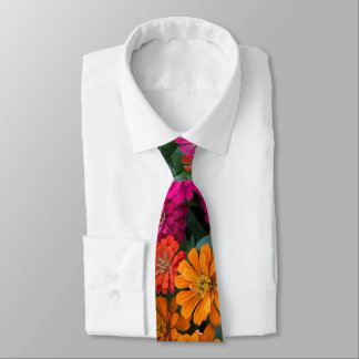 Zinnia Paradise Tie