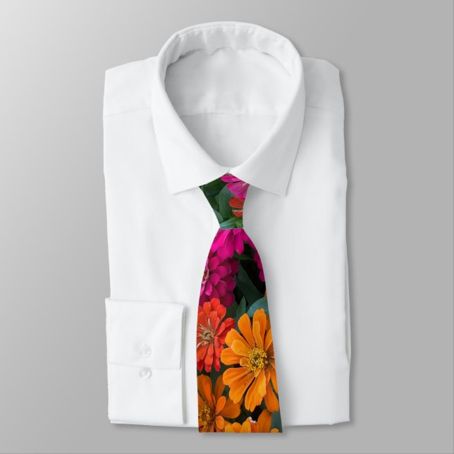 Zinnia Paradise Tie (Tied)