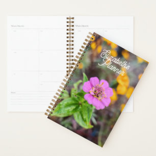 Zinnia Planner - Original Photography