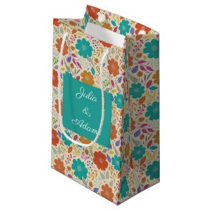 Zinnia White Gift Bag