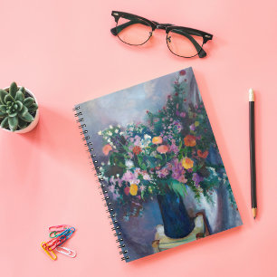 Zinnias and Asters Arthur Beecher Carles Notebook