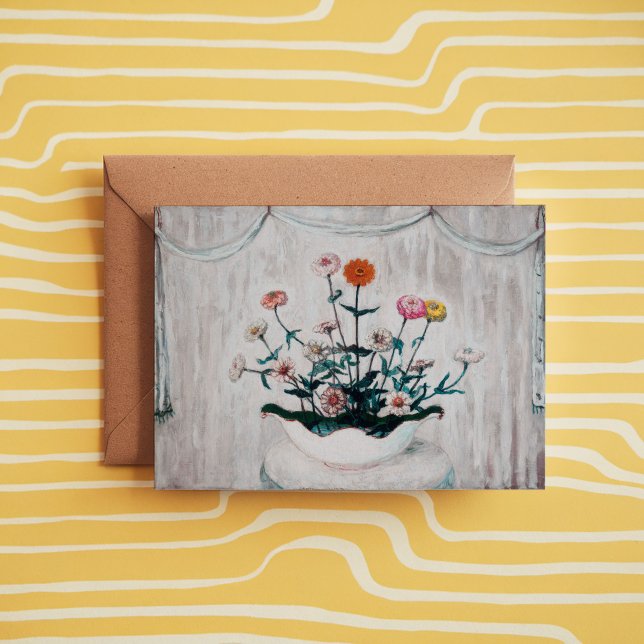 Zinnias | Florine Stettheimer Card (Creator Uploaded)