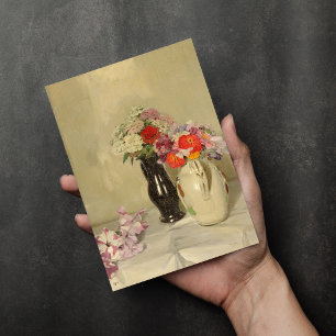 Zinnias   William Nicholson Card