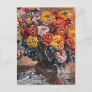 Zinnien   Lovis Corinth Postcard
