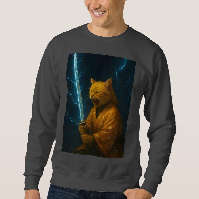 zintsu Lightning sword T-Shirt Sweatshirt (Front)
