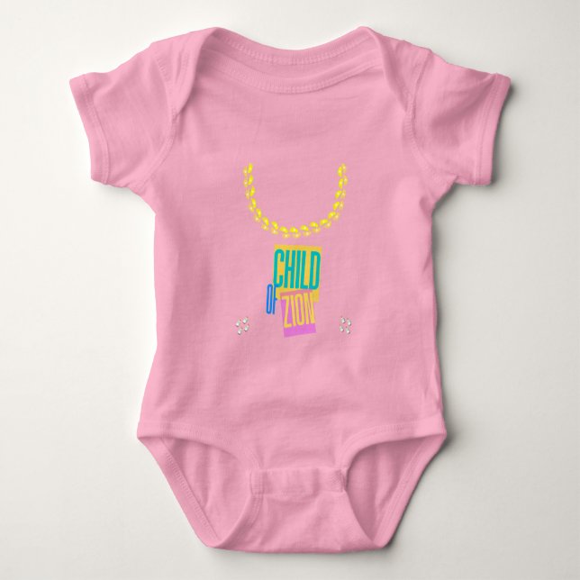 Zion  baby bodysuit (Front)