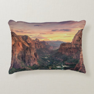 Zion Canyon National Park Decorative Cushion