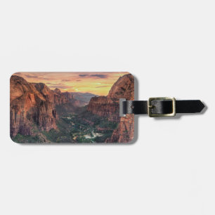 Zion Canyon National Park Luggage Tag
