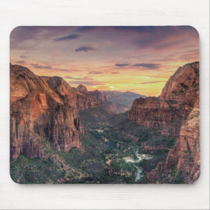 Zion Canyon National Park Mouse Mat