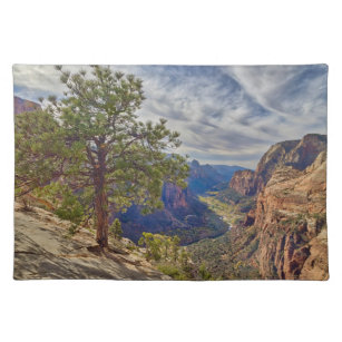 Zion Canyon View from Angels Landing Placemat