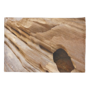 Zion Canyon Wall I Abstract Nature Photography Pillowcase