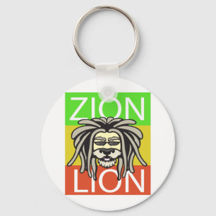 ZION LION KEY RING