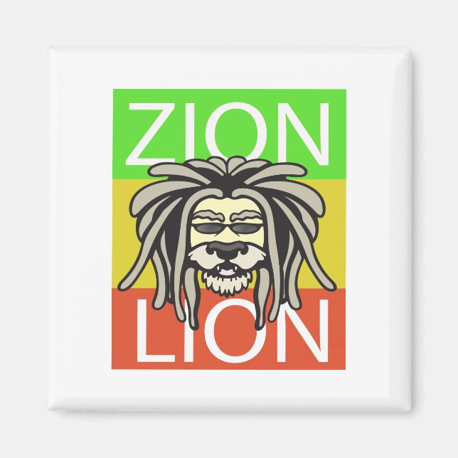 ZION LION MAGNET (Front)