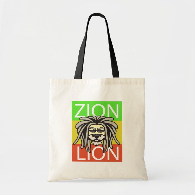 ZION LION TOTE BAG (Front)