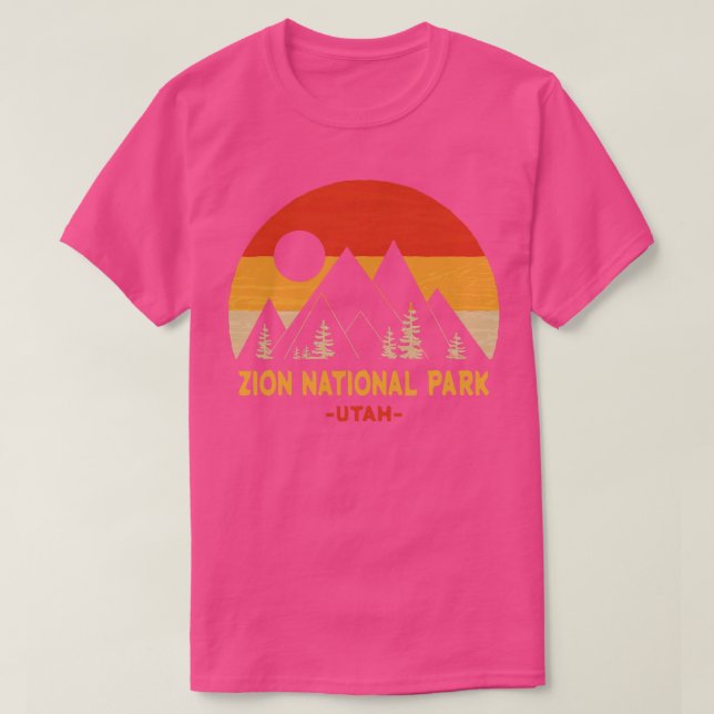 Zion National Park 3 T-Shirt (Design Front)