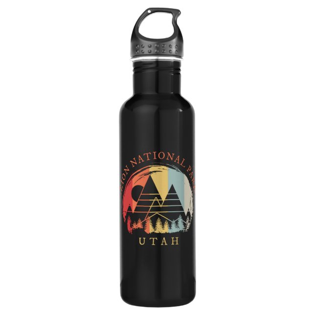 Zion National Park 710 Ml Water Bottle (Front)