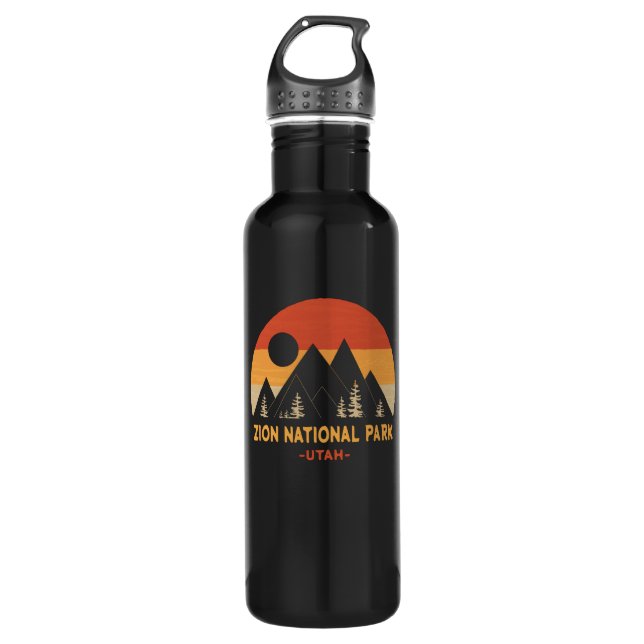 Zion National Park 710 Ml Water Bottle (Front)