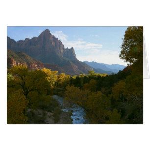 Zion National Park Blank Card